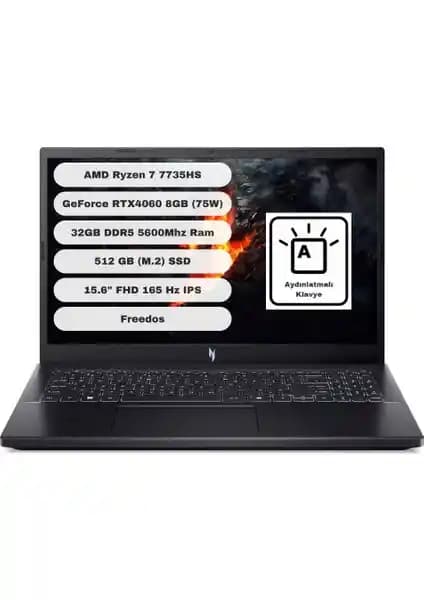 Acer Nitro V15 ANV15-41: Güçlü Donanım ve Taşınabilirlik Sunan Gaming Dizüstü Bilgisayar