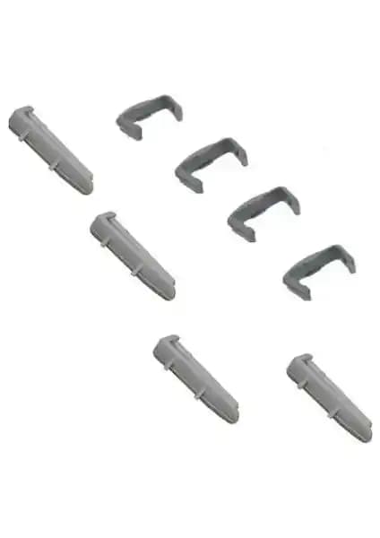 AK Isıtma Soğutma Bulaşık Makinesi 8'li Ön-Arka Ray Kapağı Seti Uyumlu Parça