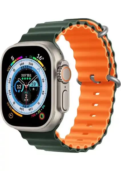 Apple Watch için Çift Renk Ocean Kordonu: Şık ve Dayanıklı Tasarım Özellikleri