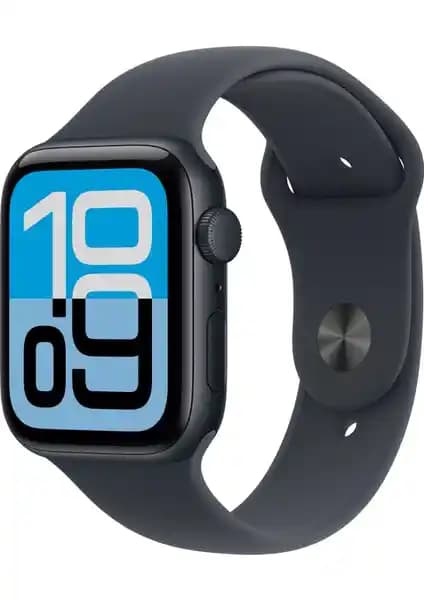 Apple Watch SE 3 GPS 40 mm Gece Yarısı Alüminyum ve Spor Kordon ile Günlük Kullanım İçin Uygun Akıllı Saat