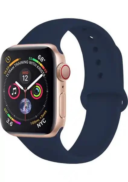 Apple Watch Seri 7/6/SE/5/4 İçin Silikon Spor Kordonu Estetik ve Fonksiyonellik Bir Arada