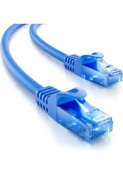 Apronx Cat6 35 Metre Mavi Kablo: Yüksek Performanslı ve Dayanıklı Ethernet Kablosu