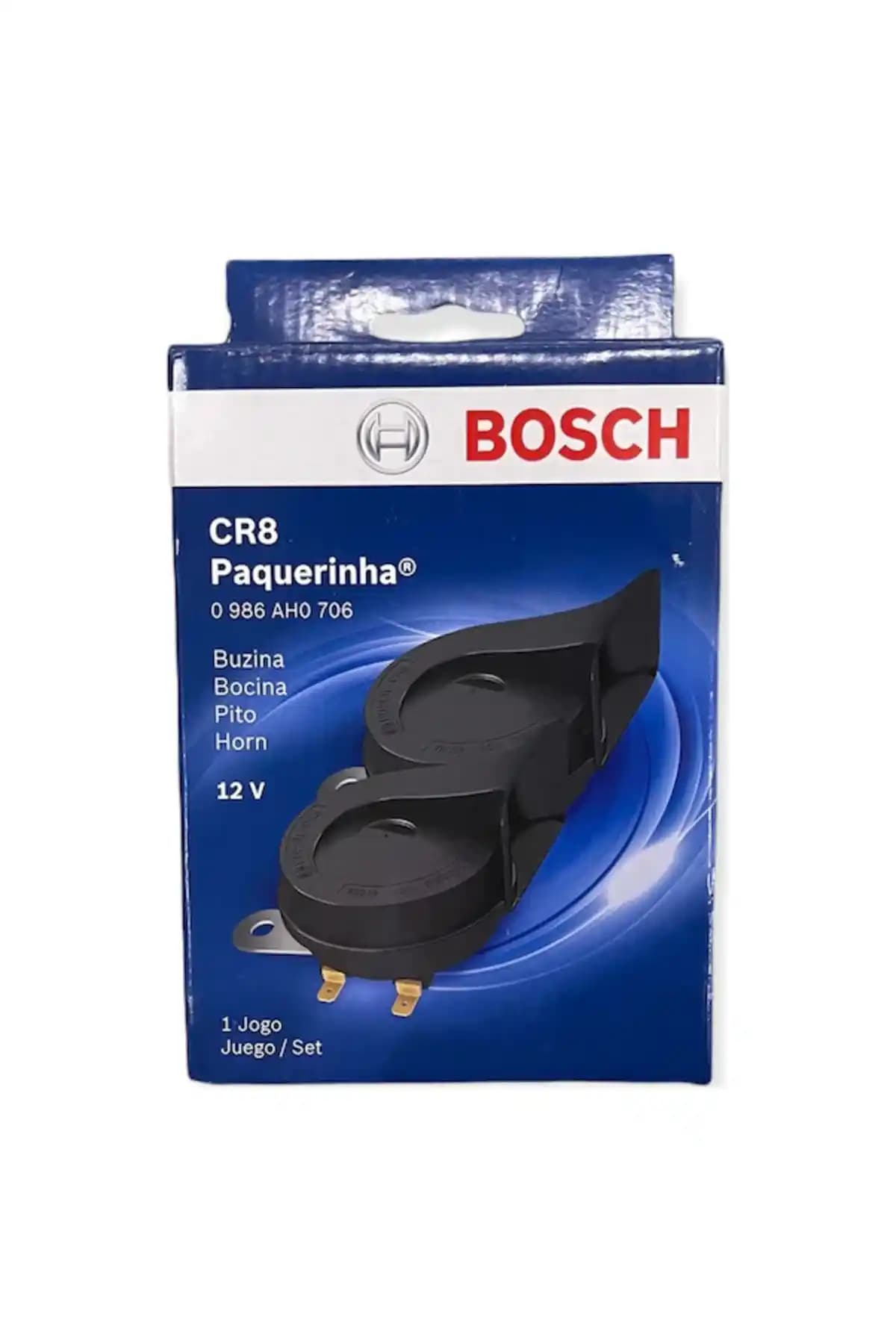 Bosch CR8 Dadat Salyangoz Korna 12V Güç ve Yüksek Ses Seviyesi ile Güvenilir Performans