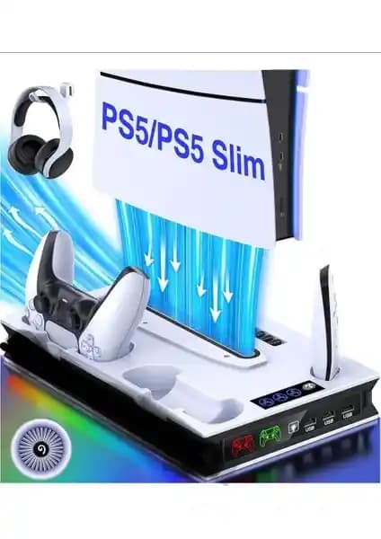 Comse PS5 Çok Fonksiyonlu Fanlı Şarj Standı YH60 İnceleme ve Kullanıcı Yorumları