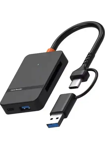 Foxyn ADS-316 USB-C ve 8 Portlu Çok Yönlü Kart Okuyucu Özellikleri ve Kullanım Alanları