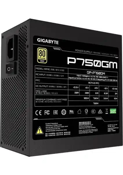 GIGABYTE GP-P750GM80 750W 80+ Gold Güç Kaynağı İncelemesi ve Özellikleri