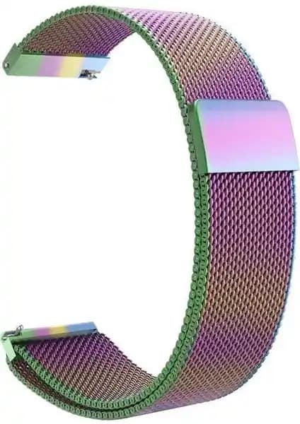 Huawei Watch GT Serisi İçin MobaxAksesuar Metal Kordon Estetik ve Dayanıklı Tasarım