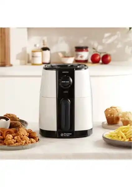 Karaca Smart Cook 60 Dakikaya Kadar Zaman Ayarlı Compact 2.2 Litre Airfryer İnceleme ve Değerlendirme