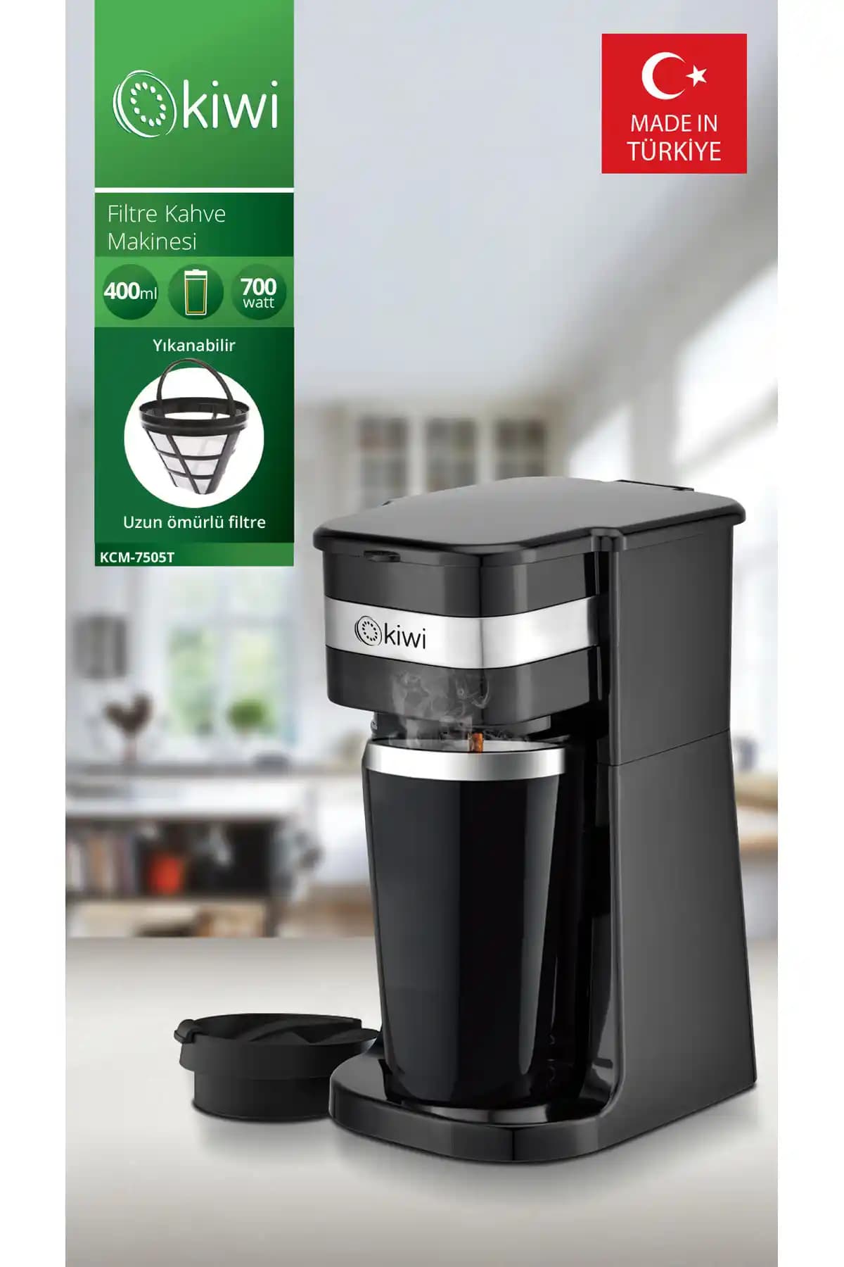 Kiwi Kcm-7505 Termoslu Filtreli Kahve Makinesi İncelemesi ve Kullanıcı Yorumları