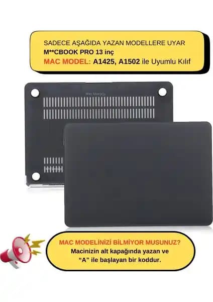 McStorey MacBook Pro 13 İnç Mat Kılıfı: Güçlü Koruma ve Estetik Tasarım