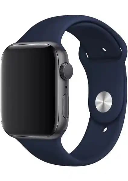 Mi7a Spor Silikon Kayış Apple Watch Serileri İçin Uygun ve Dayanıklı Tasarım