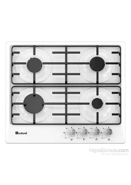 Naturel Omega Set Üstü LPG'li Emaye Ocak: Modern Tasarım ve Güvenlik Özellikleriyle Mutfaklar İçin Uygun