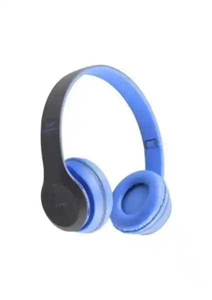 P47 Bluetooth Kulaküstü Kulaklık Mavi: Modern Tasarım ve Teknoloji Özellikleri