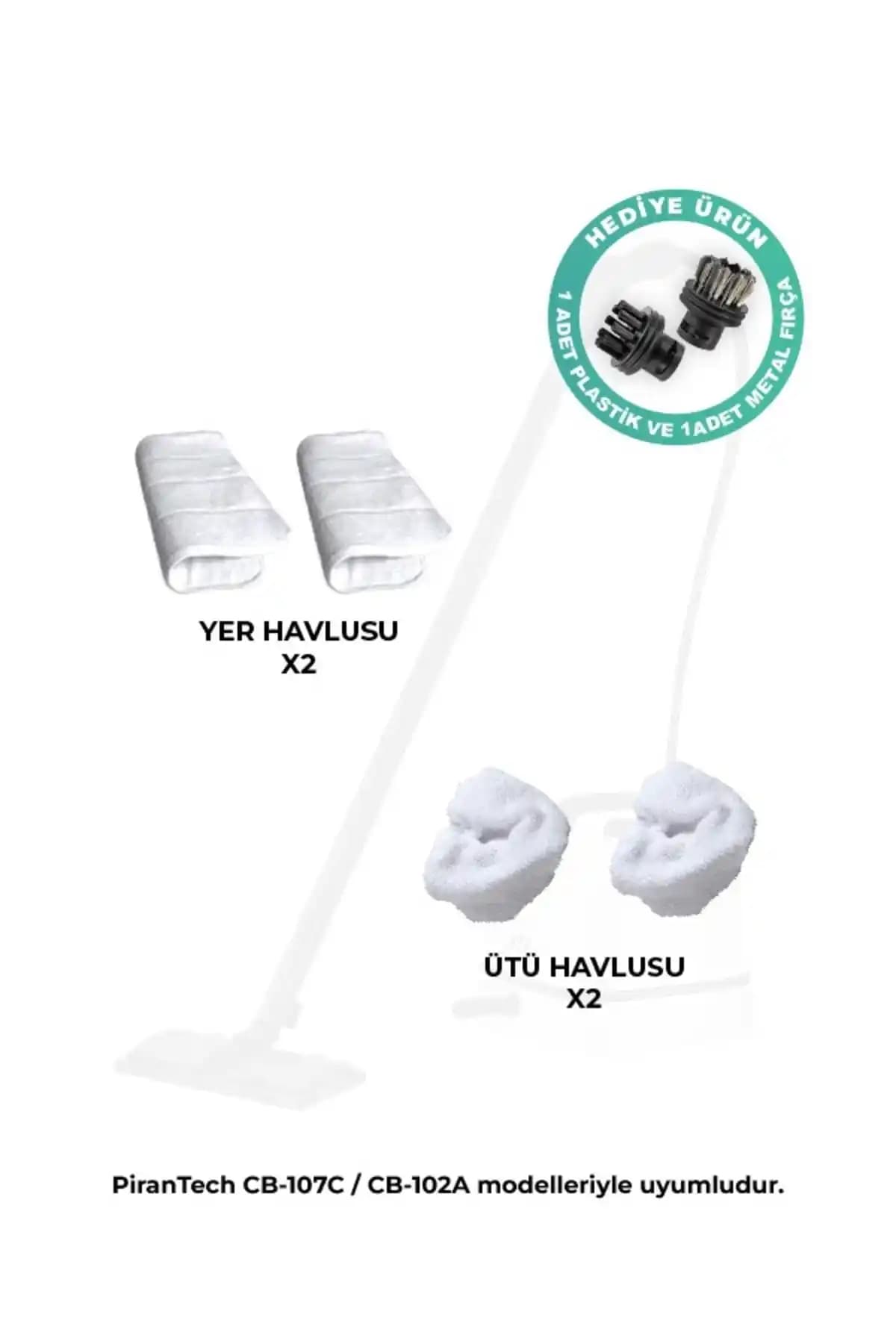 PiranTech CB-107C Buharlı Temizlik Makinası Yedek Aparat Seti İncelemesi ve Kullanım Rehberi