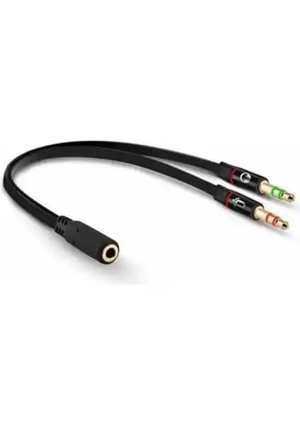 Powermaster PM-1444 3.5mm Stereo Kulaklık ve Mikrofon Ayırıcı Kablo İncelemesi