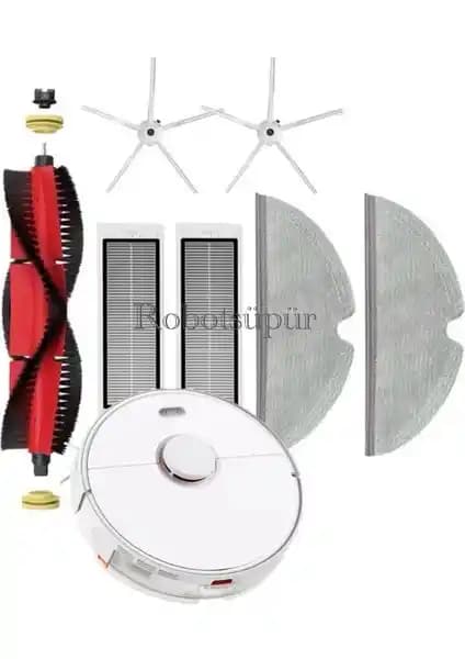 Roborock S5 Max Beyaz Robot Süpürge İçin 7’li Yedek Parça Seti Detaylı İnceleme