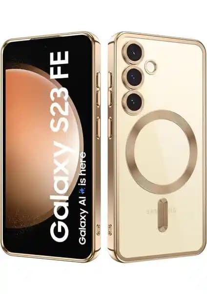 Samsung Galaxy S23 FE için Şeffaf Silikon Kılıf Güçlü Koruma ve Şık Tasarım