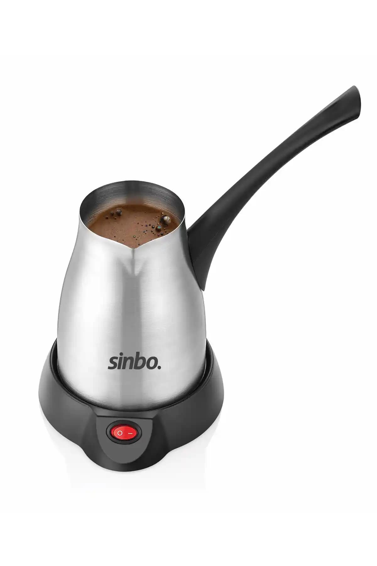 Sinbo SCM-2943 Elektrikli Çelik Cezve: Dayanıklı Malzeme ve Pratik Kullanım Özellikleri