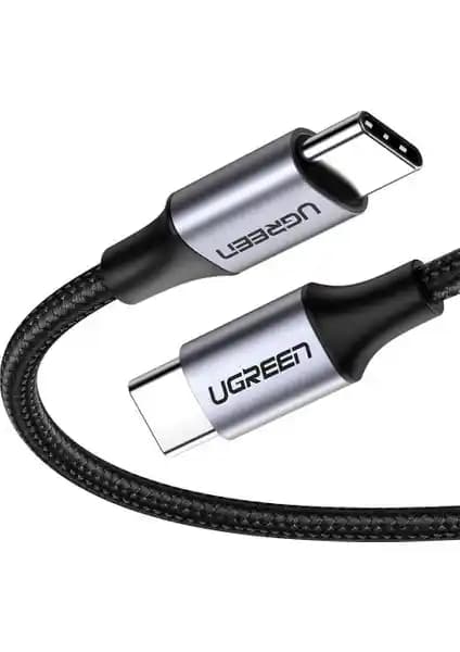 Ugreen USB-C 60W 3A QC PD örgülü hızlı şarj ve veri kablosu detaylı inceleme