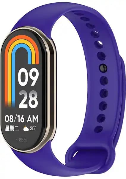 Xiaomi Mi Band 9 Serisi İçin Klasik Silikon Kordon: Dayanıklı ve Şık Saat Aksesuarı