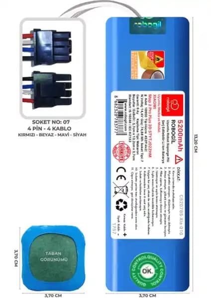 Xiaomi Mop 2 Pro Plus 3D Temizlik Robotu: Yüksek Performanslı ve Akıllı Ev Temizliği Çözümü