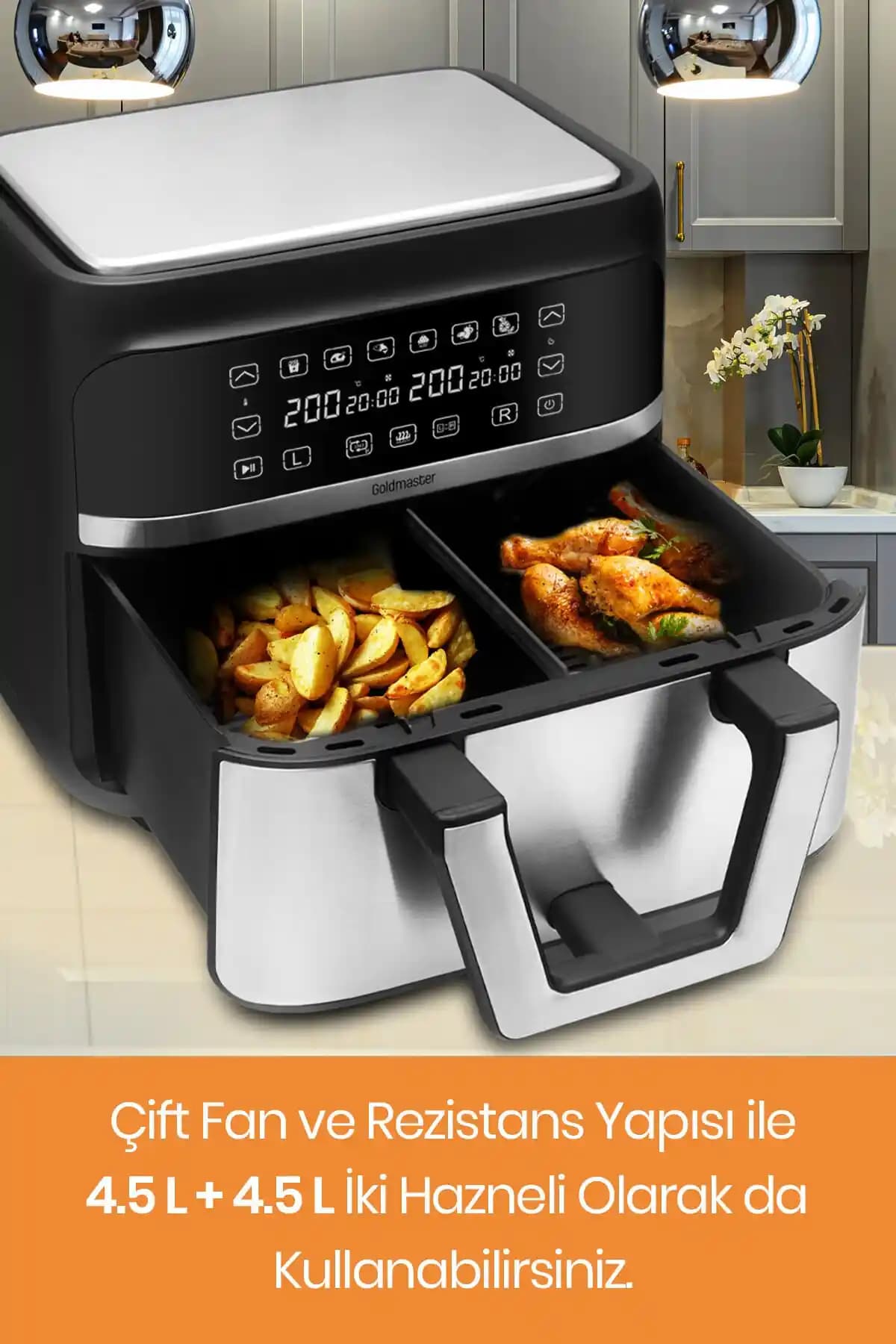 Fırınlardaki "Air Fryer" Özelliği: Gerçek Hava Fritözü ile Arasındaki Farklar ve İşleyişi