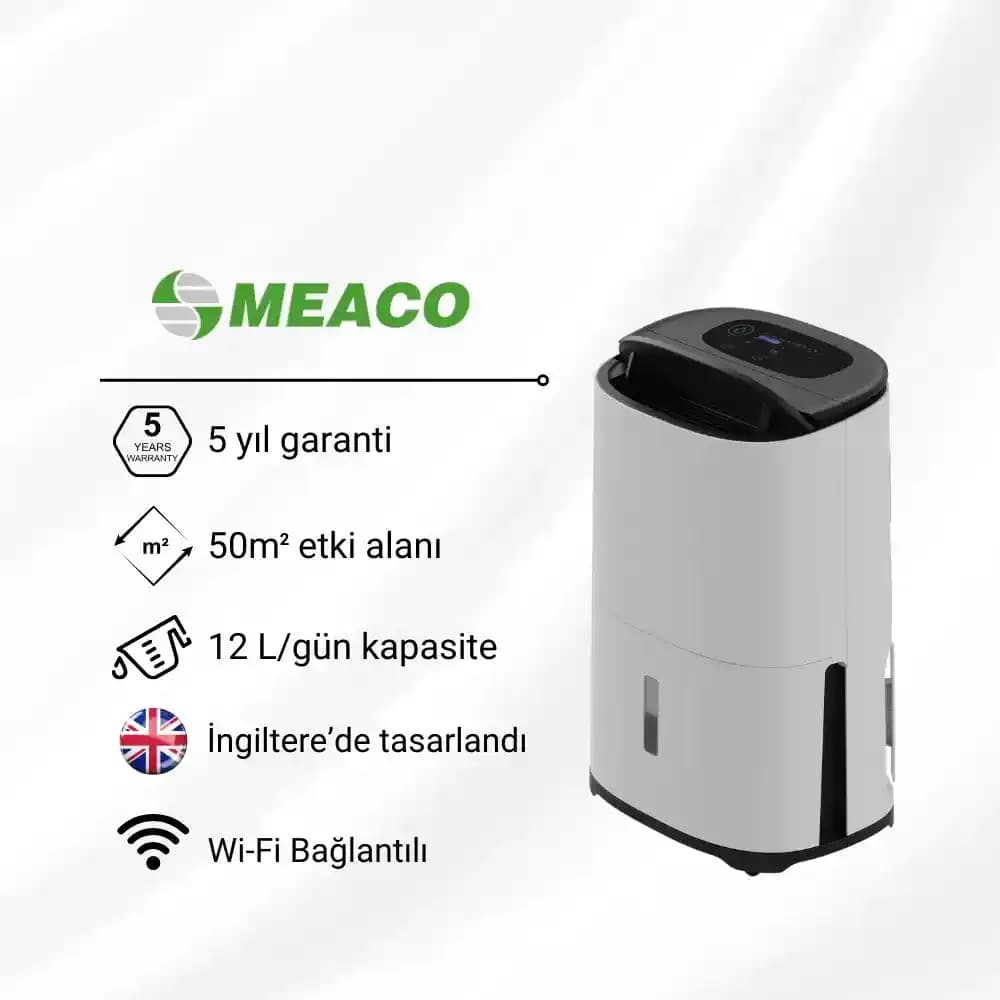 Meaco Arete Two Nem Alma Cihazı Uygulamasında Bildirim ve Mod Geçişi Sorunları