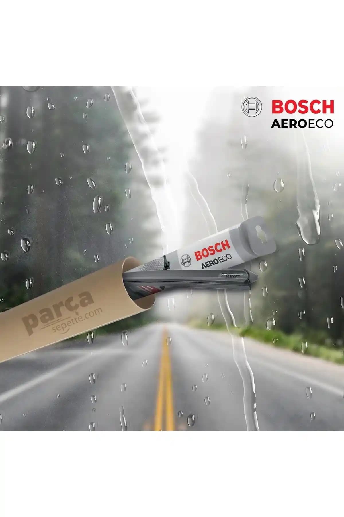 Bosch Aeroeco Fiat Linea Ön Muz Silecek Takımı 2007-2017 Yılları Arası Uyumlu ve Yüksek Performanslı