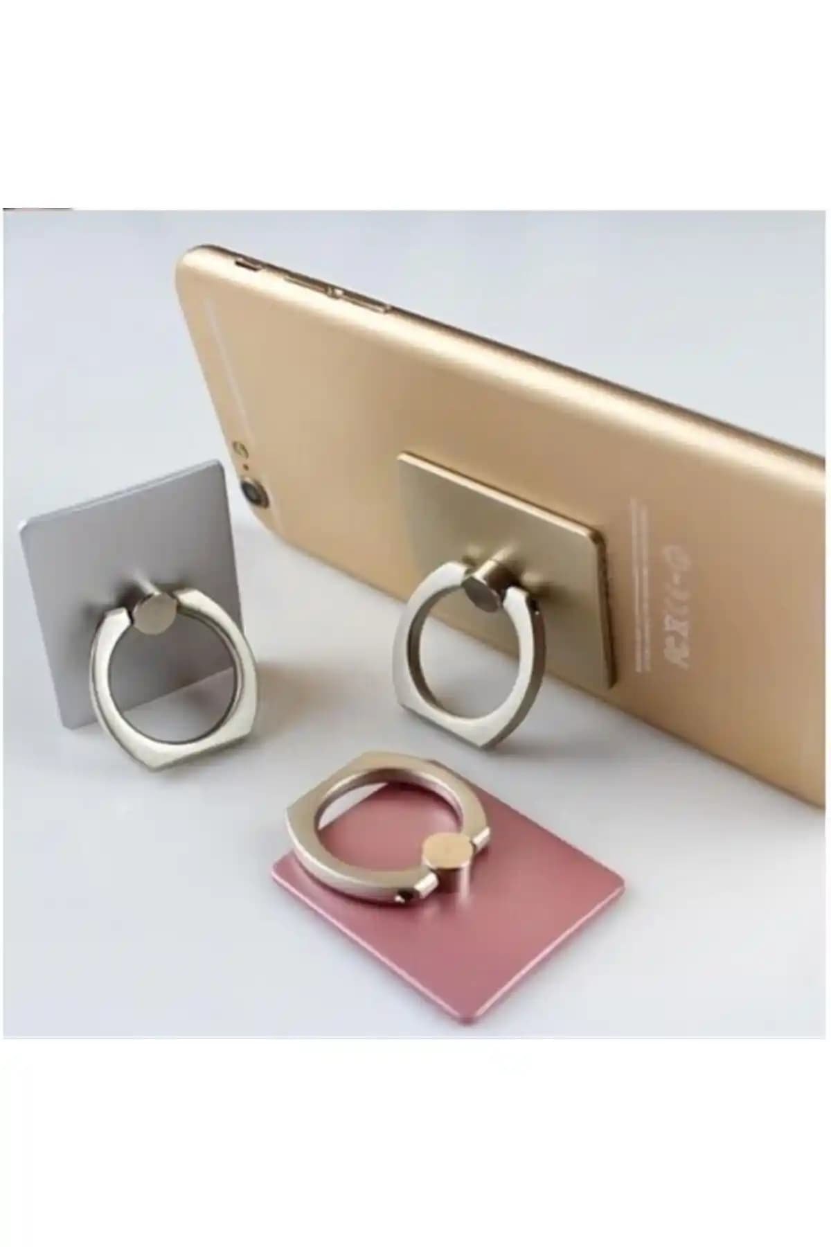 Carneil Tek Parmak Yapışkanlı Yüzük: Çok Fonksiyonlu Telefon ve Tablet Tutucu