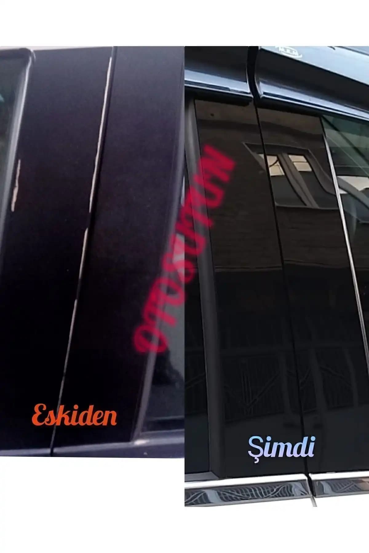 Fiat Linea İçin Parlak Siyah Kapı Sütunları Estetik ve Dayanıklı Tasarım
