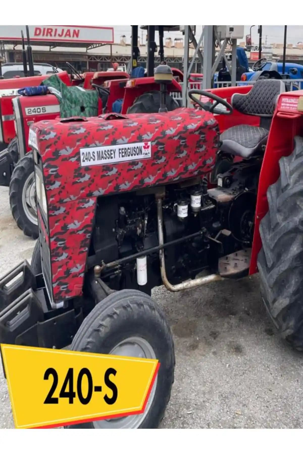 Karadağ Traktör Kılıfı Massey Ferguson 240-S için dayanıklı ve estetik koruma çözümü