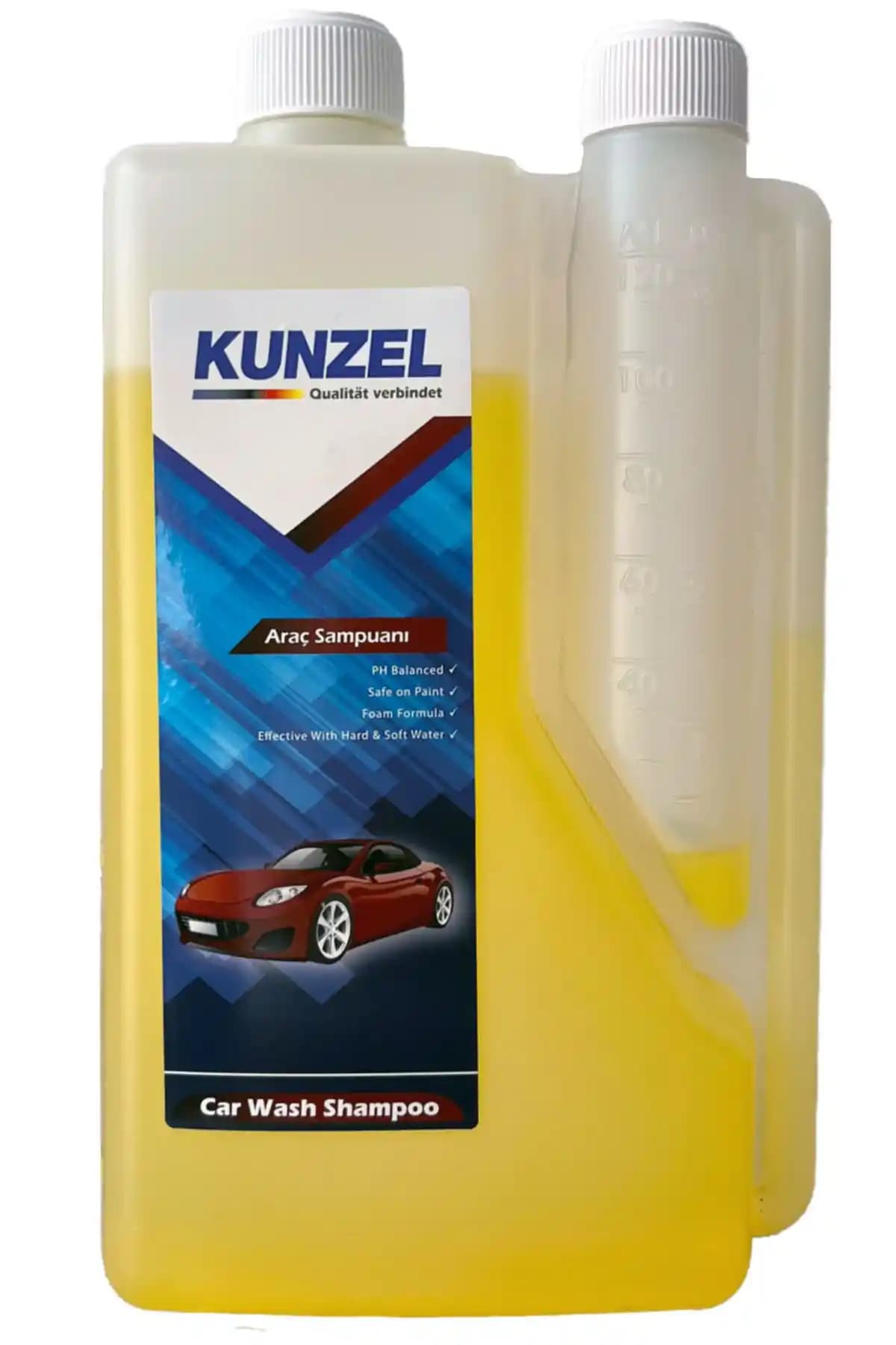 KUNZEL Cilalı Oto Yıkama Şampuanı: Parlaklık ve Temizlikte Yeni Standartlar