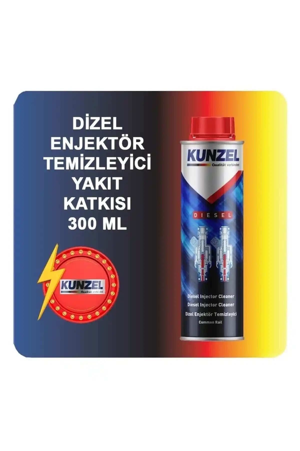 KUNZEL Dizel Yakıt Katkısı Enjektör Temizleyici ile Motor Performansını Artırın