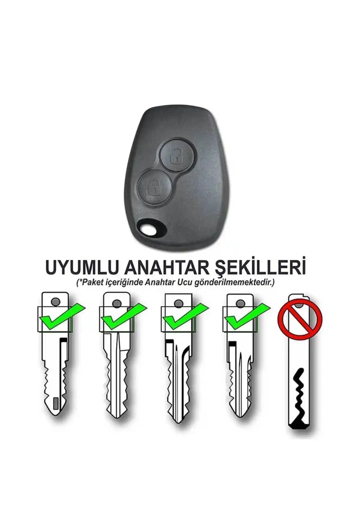 Renault Trafic, Master, Kangoo ve Dacia Sandero için Çok Yönlü Anahtar Koruyucu