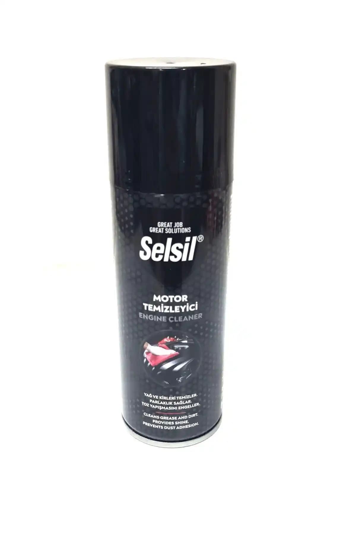Selsil Susuz Motor Temizleyici Sprey 200ml Güçlü ve Etkili Temizlik Çözümü
