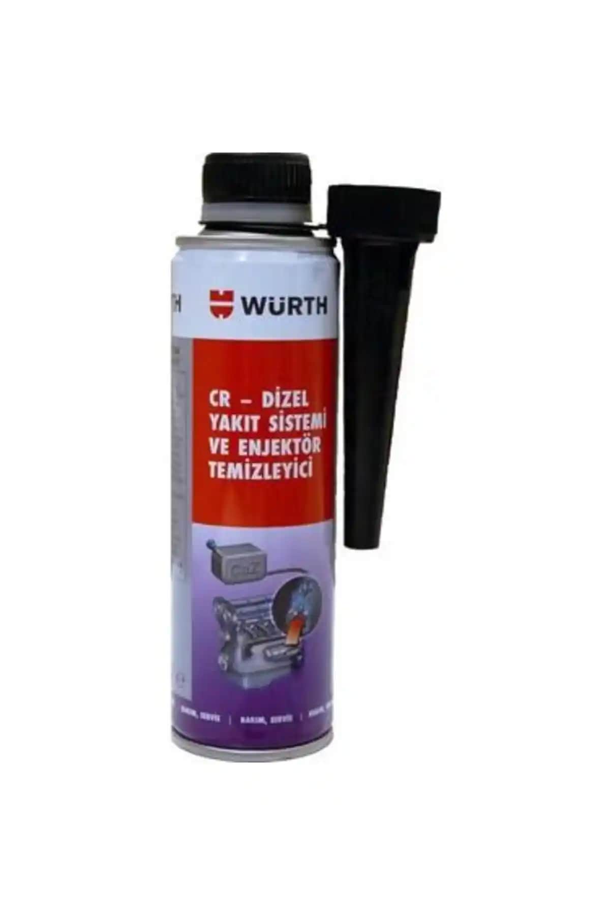 Würth Cr-dizel Enjektör Temizleyici ile Dizel Motor Performansını Artırın ve Uzun Ömür Sağlayın