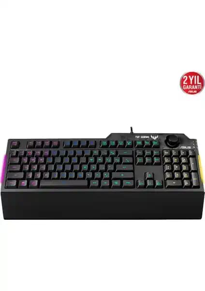 ASUS TUF Gaming RA04 K1 Mekanik Hisli Türkçe RGB Gaming Klavye İncelemesi