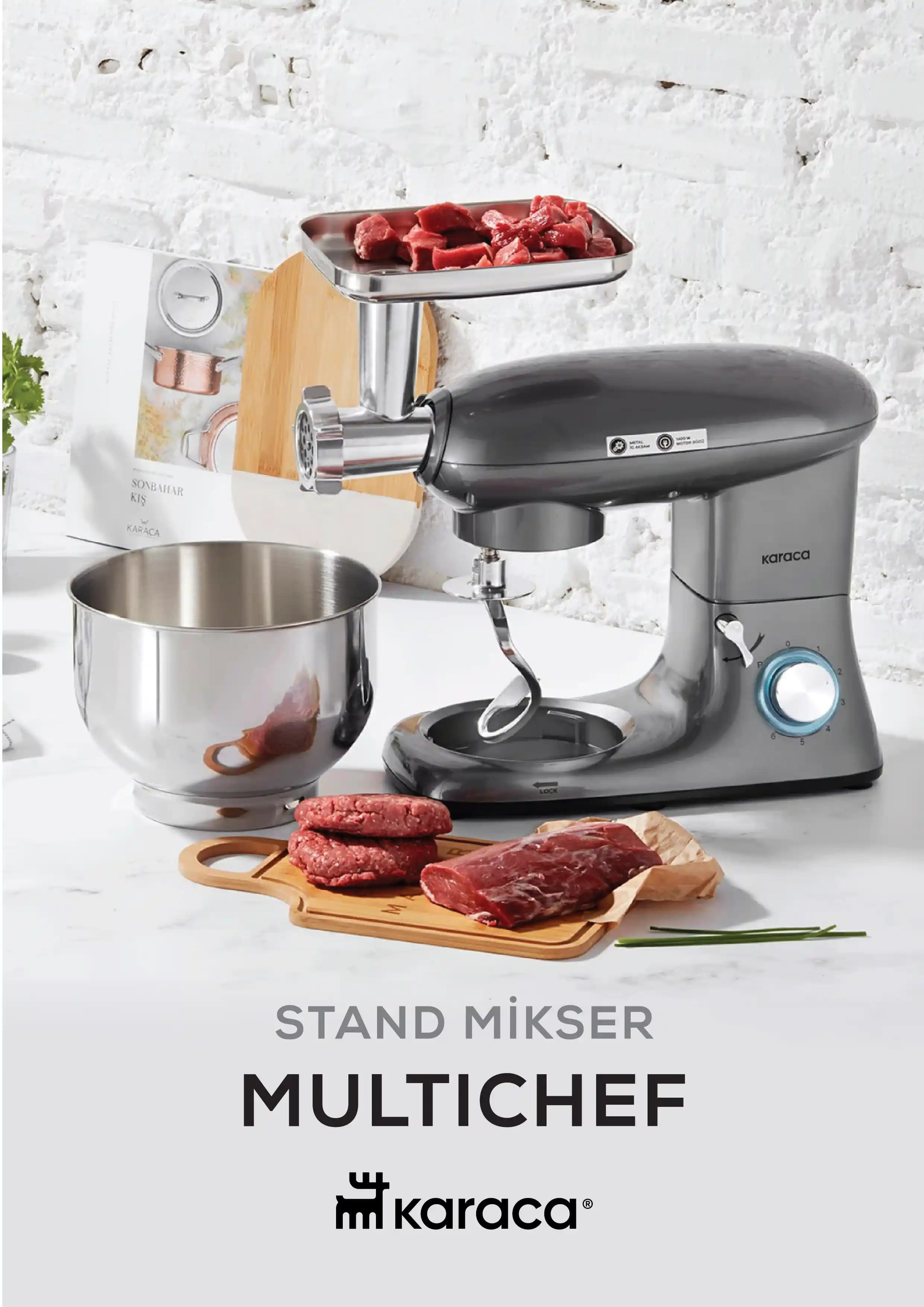 Karaca Multi Şef: Fonksiyonellik ve Estetiği Bir Arada Sunan Mutfak Yardımcısı