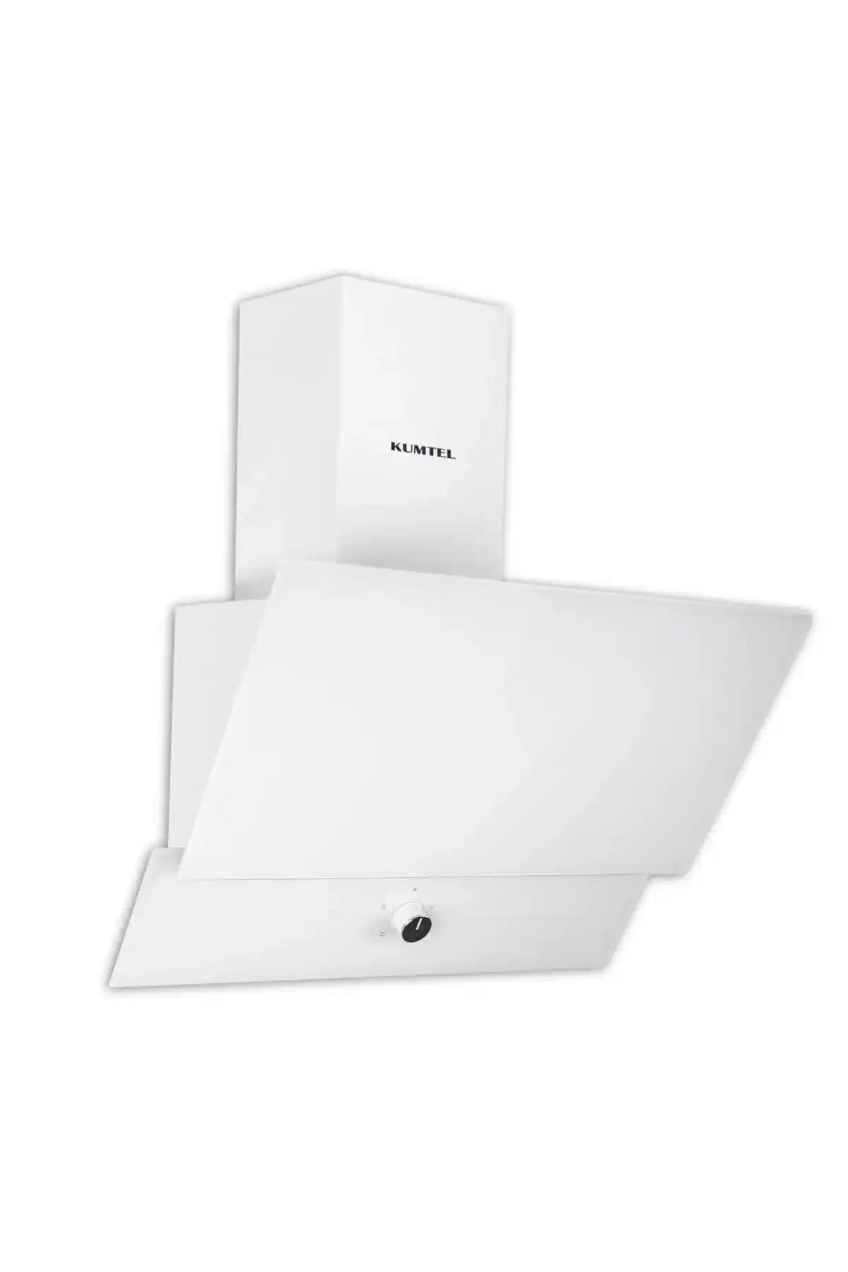 Kumtel DA6-830 Beyaz Cam Davlumbaz: Estetik ve Fonksiyonel Mutfak Çözümü