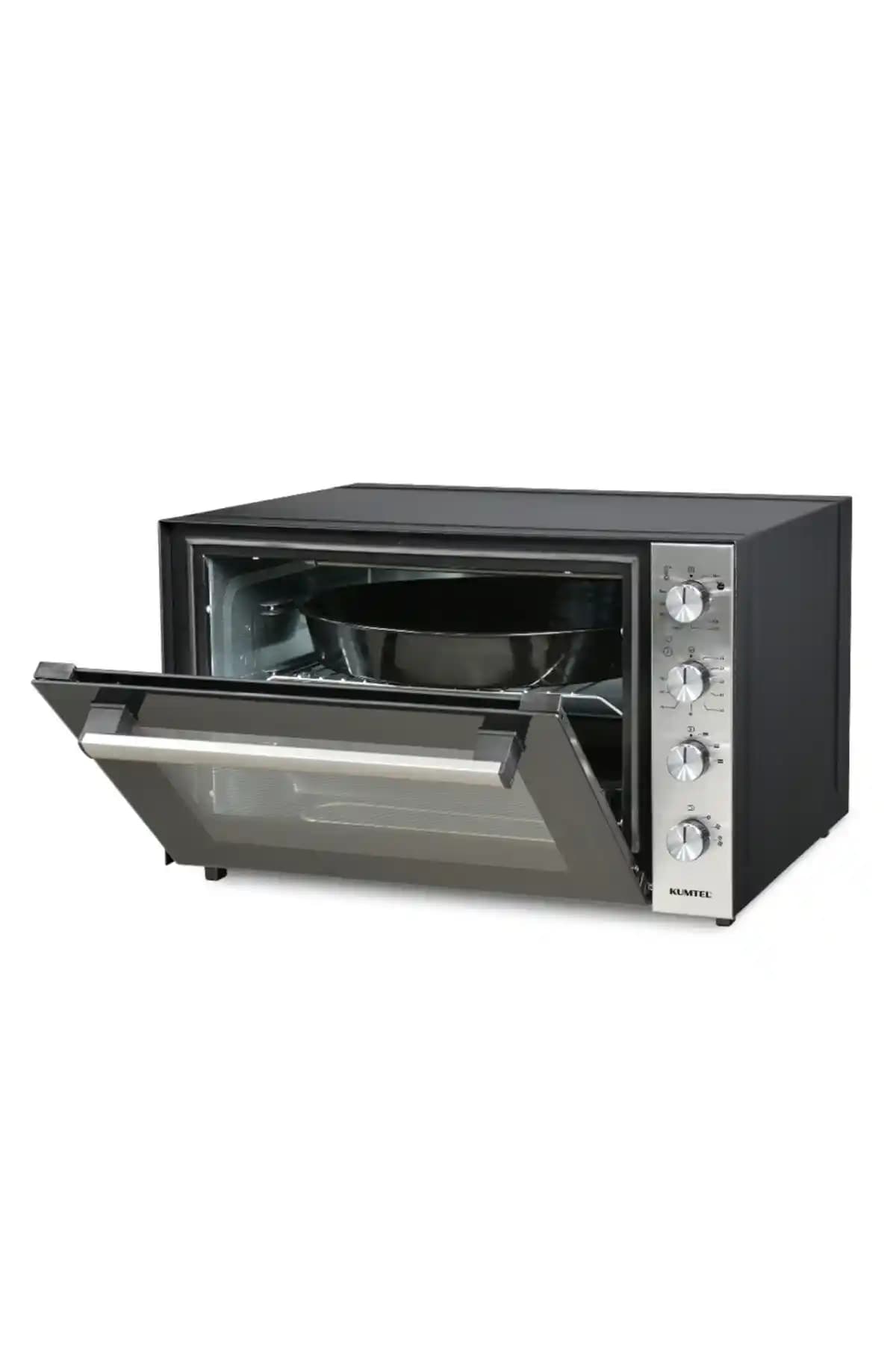Kumtel Siyah Turbo 70 Litre Midi Fırın LX-9625: Kompakt ve Enerji Tasarruflu Model