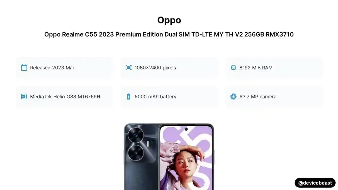 Oppo C55 256 GB: Geniş Depolama ve Dijital Bankacılıkta Yüksek Performans