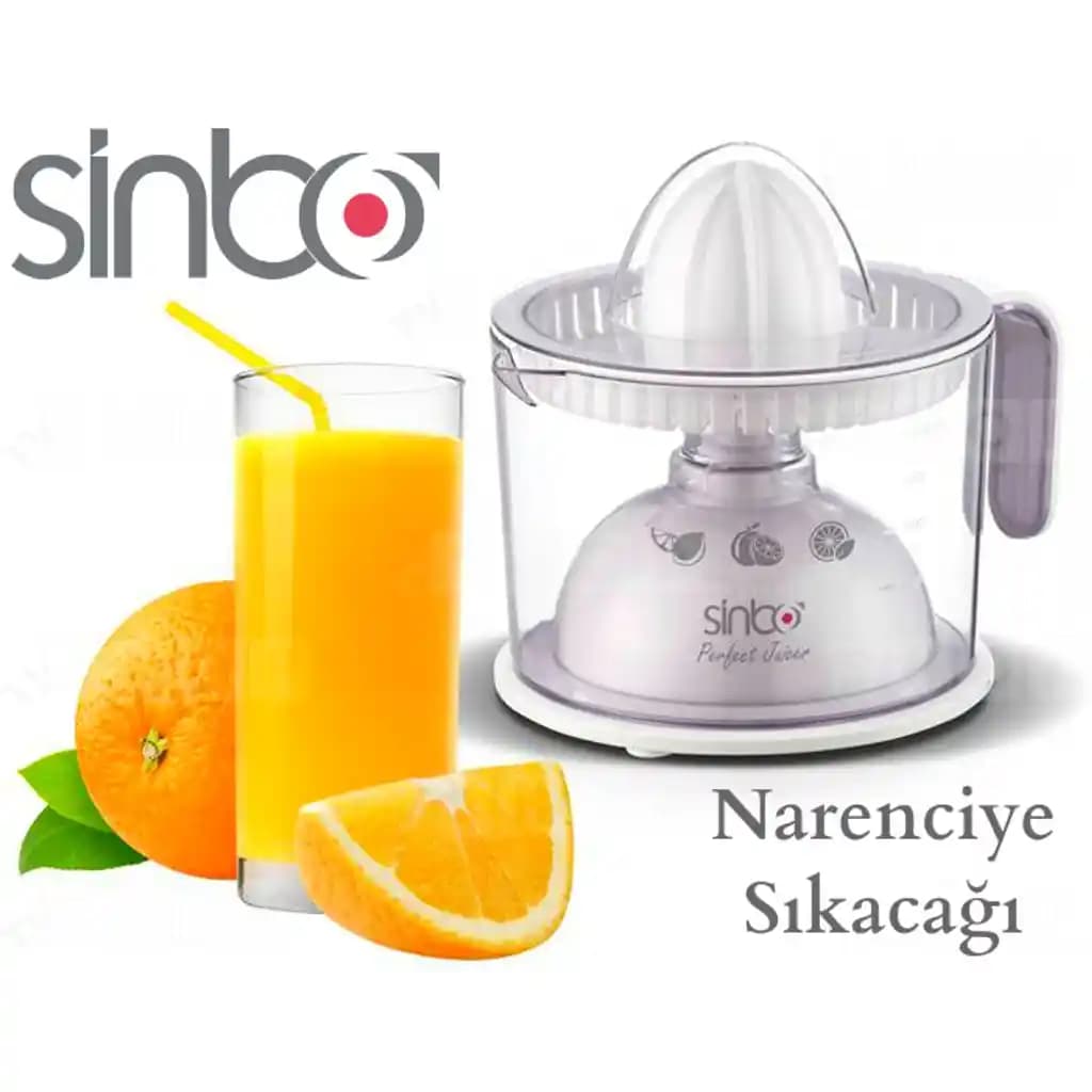 Sinbo Portakal Sıkacağı: Fonksiyonellik ve Teknik Servis Destekli Kullanıcı Dostu Mutfak Aleti