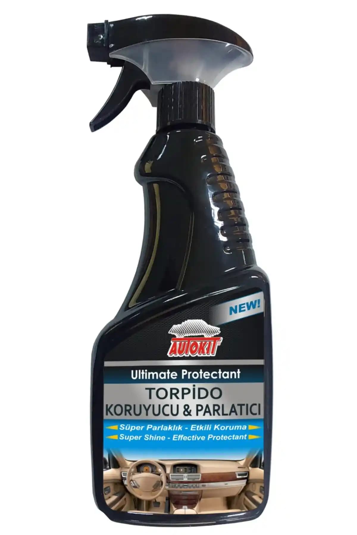 Torpido Parlatıcılar: Otomobil İç Mekanlarında Plastik ve Vinil Yüzey Koruma ve Parlaklık Sağlama