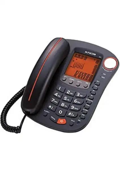 Alfacom 460 Cid Masa Telefonu Siyah Gelişmiş Özellikleri ve Kullanım Avantajları