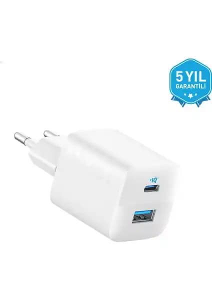 Anker 323 33W USB-C ve USB-A Hızlı Şarj Cihazı ile Cihazlarınızı Güçlendirin