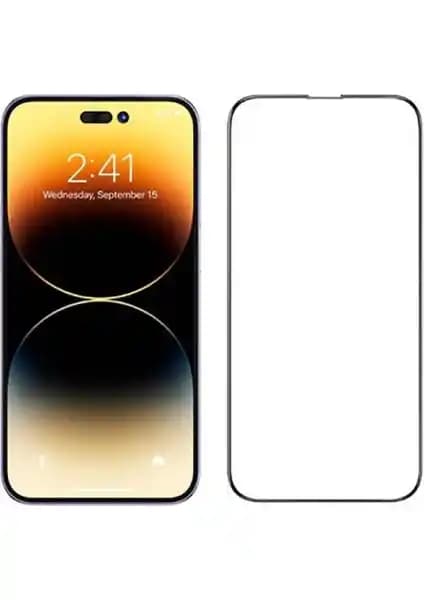 Apple iPhone 15 Plus için Tam Kaplayan Darbe Dayanıklı Ekran Koruyucu
