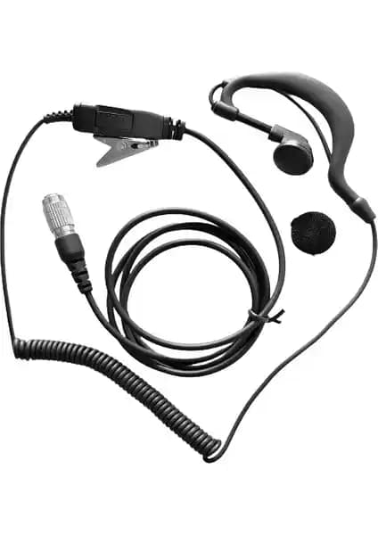 Aselsan Uyumlu Helezonlu Kulaklık Mikrofon Seti Güvenilir İletişim Çözümü