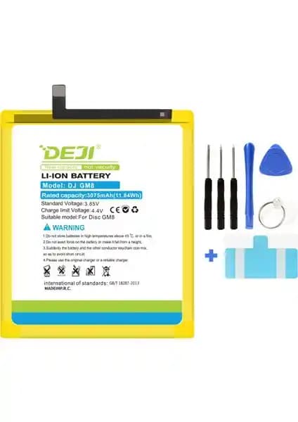 Deji General Mobile Discovery GM8 Uyumlu Uzun Ömürlü Mucize Batarya Özellikleri ve Teknolojileri
