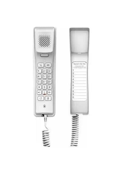 Fanvil H2U Kompakt IP Telefon: Çok Yönlü ve Estetik Kurumsal İletişim Cihazı