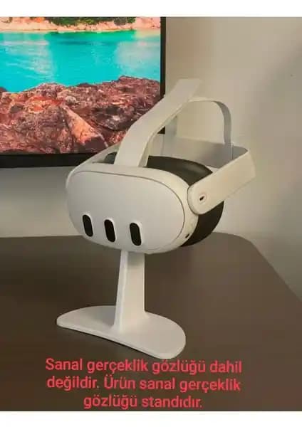 Just3dprintings Oculus Meta Quest Askı Standı: Şık ve Dayanıklı Tasarım ile Güvenli Saklama Çözümü